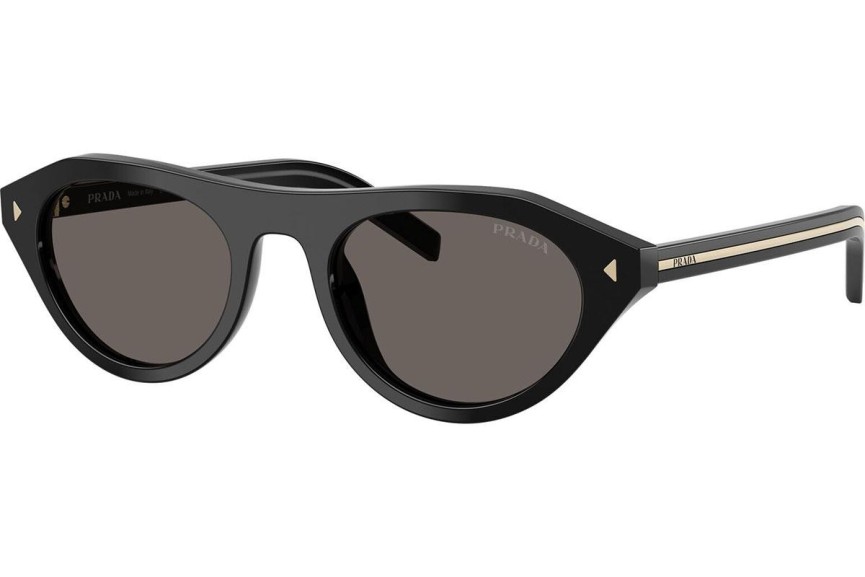 Okulary przeciwsłoneczne Prada PRB15S 16K731 Kocie oczy Czarne