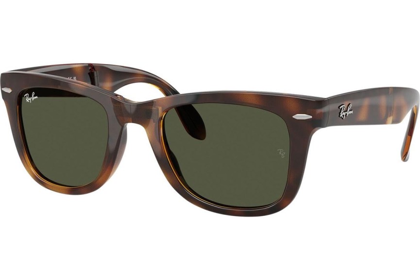 Okulary przeciwsłoneczne Ray-Ban Folding Wayfarer RB4105 710/31 Kwadratowe Havana