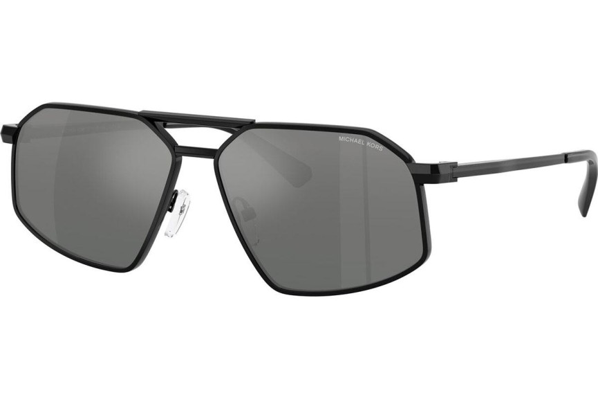 Okulary przeciwsłoneczne Michael Kors Mar Vista MK1167 100588 Pilotki (Aviator) Czarne