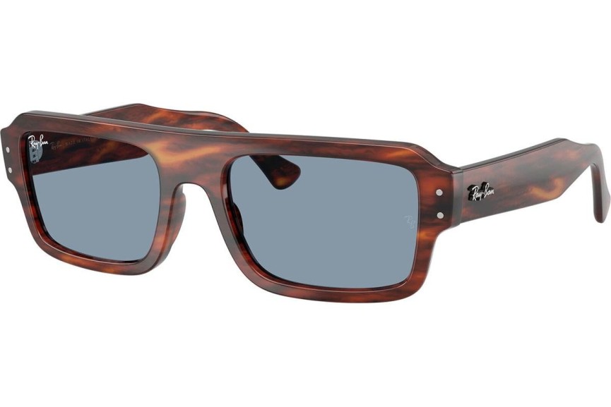 Okulary przeciwsłoneczne Ray-Ban Lukas RB4454 139856 Prostokątne Havana