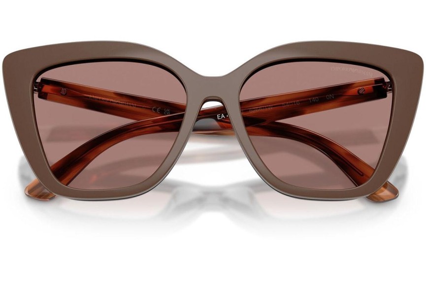 Okulary korekcyjne Emporio Armani EA4254U 62661W Kocie oczy Czarne
