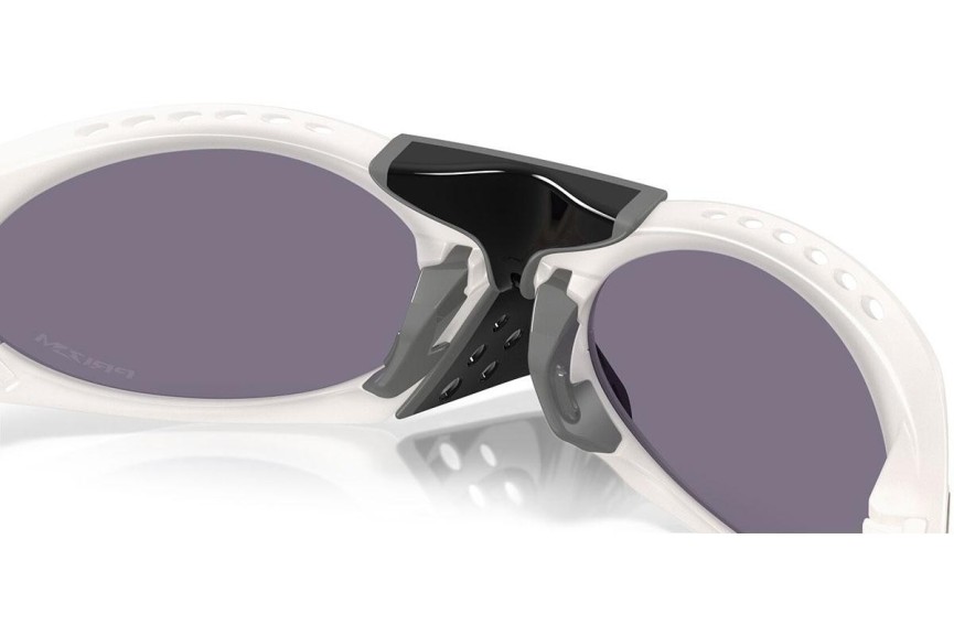 Okulary przeciwsłoneczne Oakley OO9437 943706 Nieregularny Białe