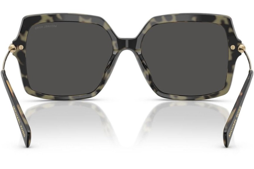 Okulary przeciwsłoneczne Michael Kors Quogue MK2247U 395087 Kwadratowe Czarne
