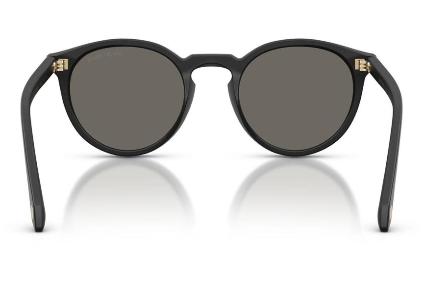 Okulary przeciwsłoneczne Giorgio Armani AR8230U 5875R5 Okrągłe Czarne
