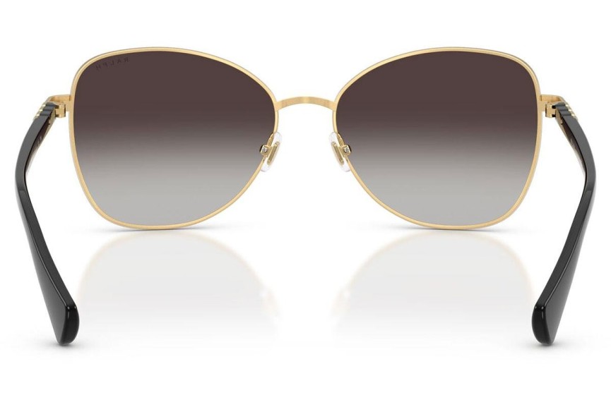 Okulary przeciwsłoneczne Ralph by Ralph Lauren RA4147 94438G Kocie oczy Czarne