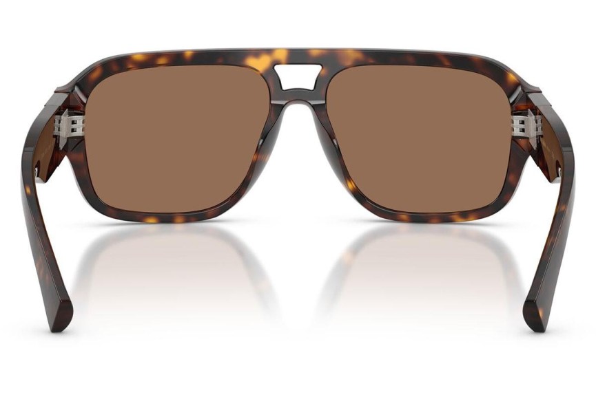 Okulary przeciwsłoneczne Dolce & Gabbana DG4506 502/73 Kwadratowe Havana