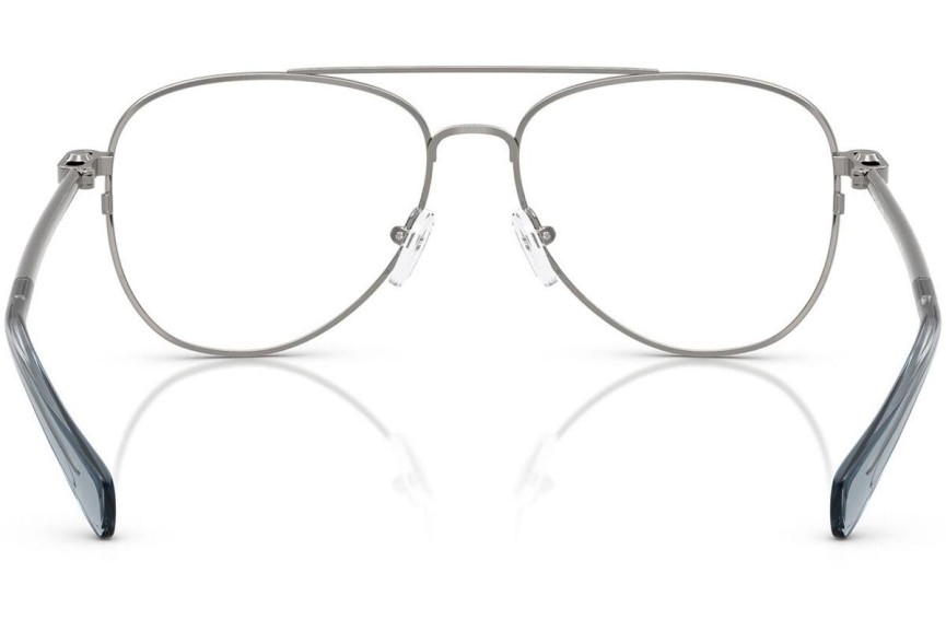 Okulary korekcyjne Michael Kors Sao Paulo MK3089 1002 Pilotki (Aviator) Srebrne