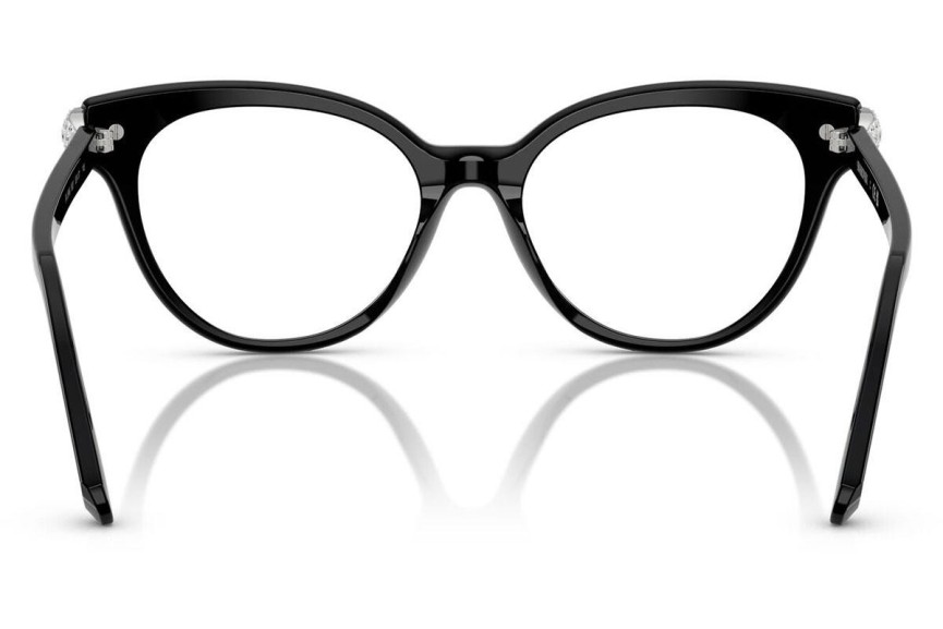 Okulary korekcyjne Swarovski SK2046 1001 Kocie oczy Czarne