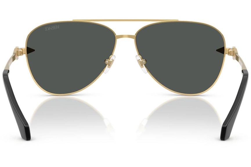Okulary przeciwsłoneczne Versace VE2283 100287 Pilotki (Aviator) Złote