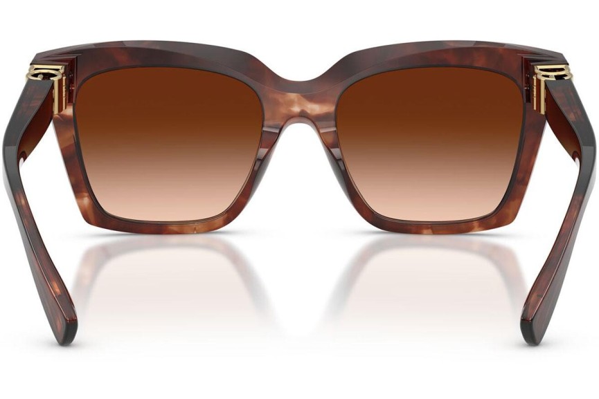 Okulary przeciwsłoneczne Dolce & Gabbana DG4498 322274 Kwadratowe Havana