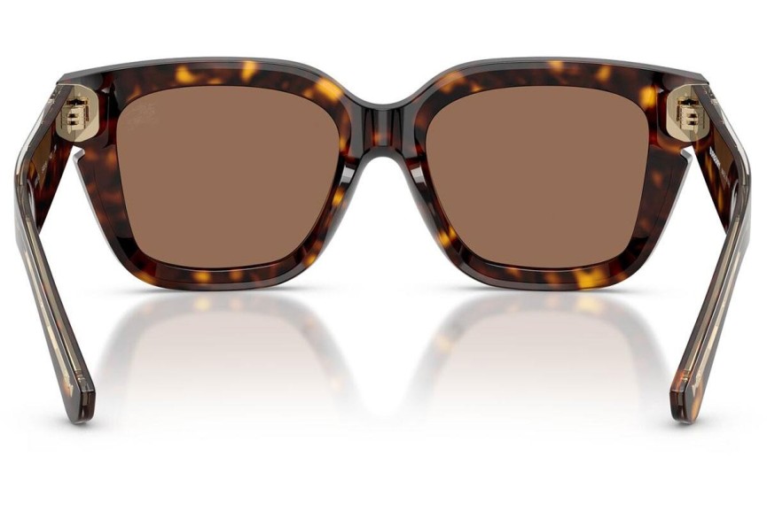 Okulary przeciwsłoneczne Burberry BE4453 300273 Kocie oczy Havana