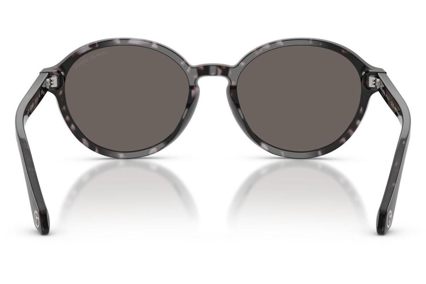 Okulary przeciwsłoneczne Giorgio Armani AR8237 6236B1 Okrągłe Havana