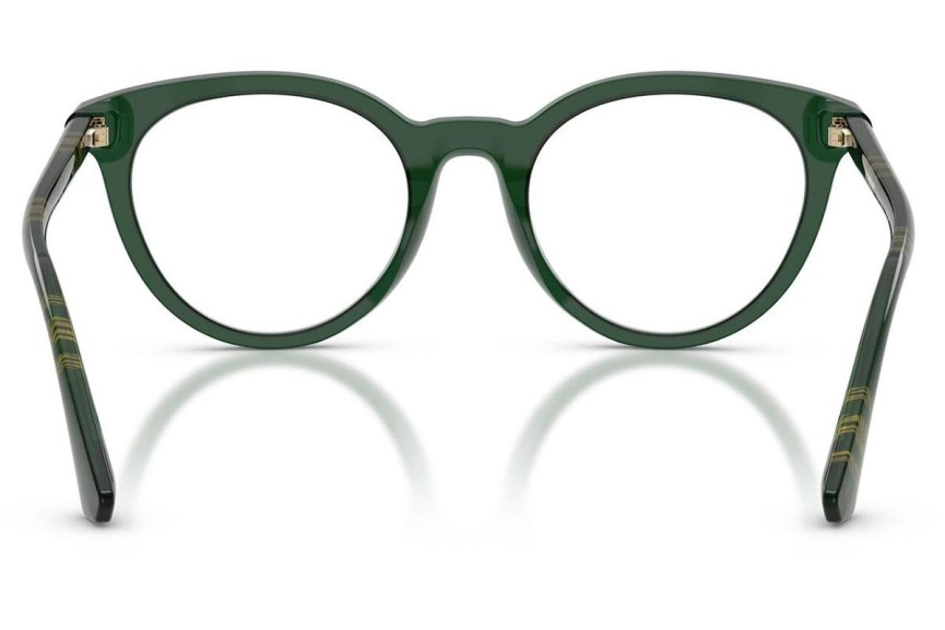 Okulary korekcyjne Burberry BE2429 4162 Okrągłe Zielone