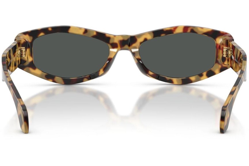 Okulary przeciwsłoneczne Versace VE4487 777/87 Owalne Havana