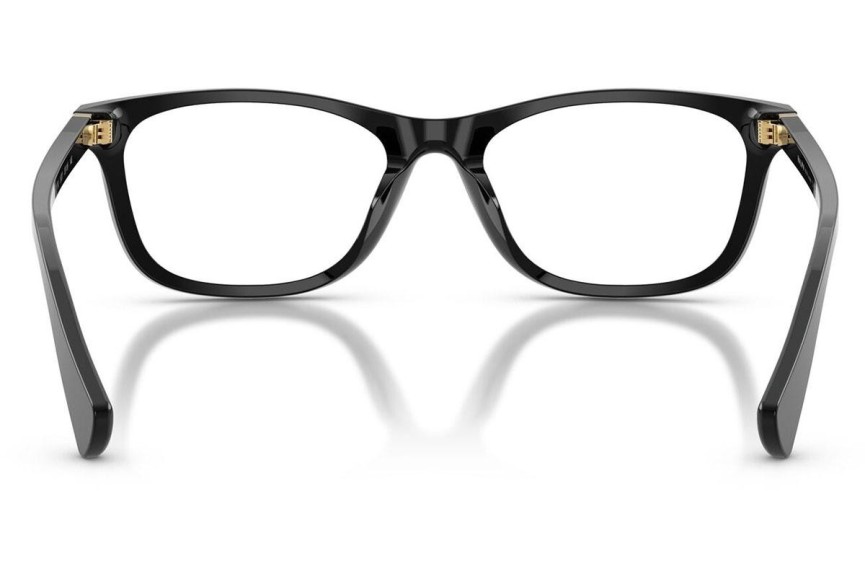 Okulary korekcyjne Ralph by Ralph Lauren RA7179U 5001 Prostokątne Czarne