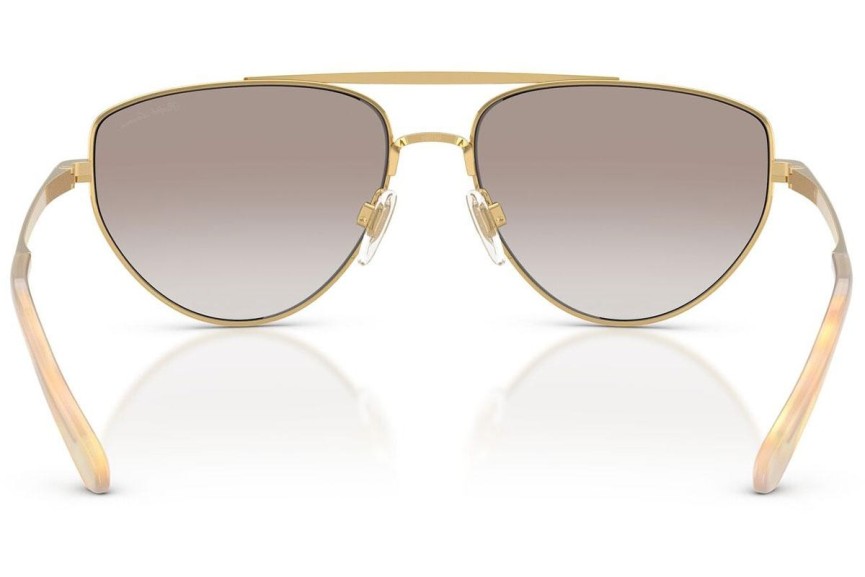 Okulary przeciwsłoneczne Ralph Lauren RL7090 90046E Kocie oczy Złote
