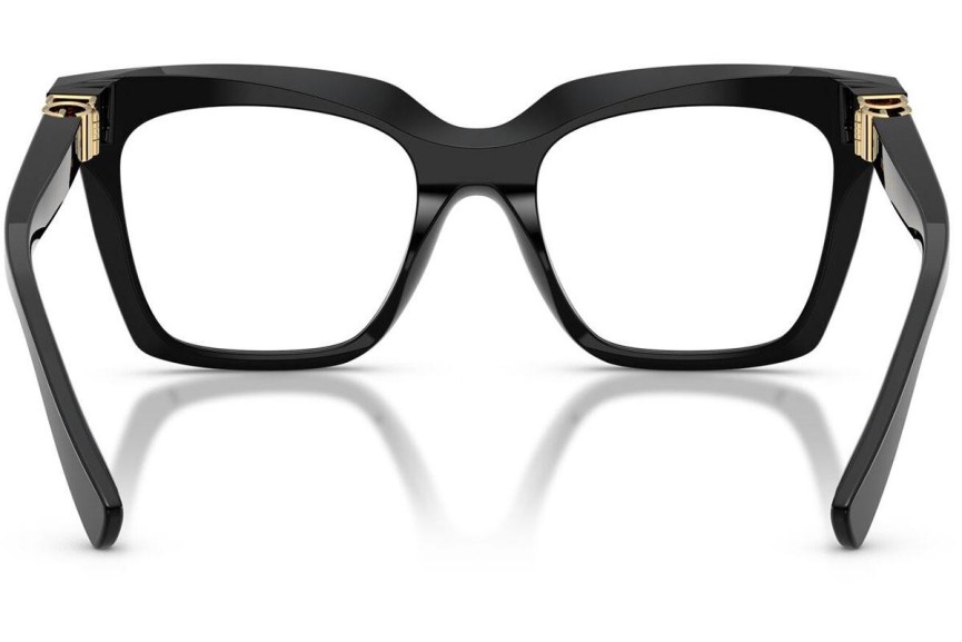 Okulary korekcyjne Dolce & Gabbana DG3417 501 Kwadratowe Czarne