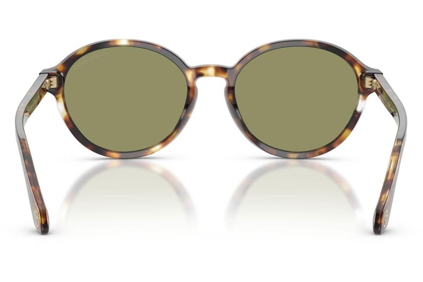 Okulary przeciwsłoneczne Giorgio Armani AR8237 623214 Okrągłe Havana