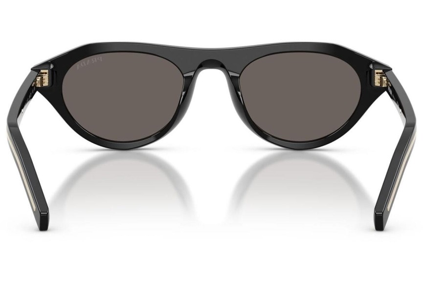 Okulary przeciwsłoneczne Prada PRB15S 16K731 Kocie oczy Czarne