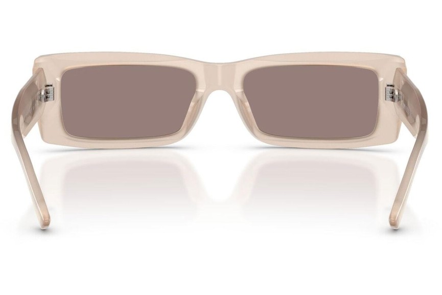 Okulary przeciwsłoneczne Jimmy Choo JC5040U 50257N Prostokątne Brązowe