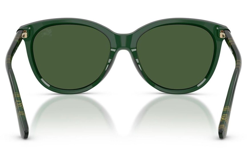 Okulary przeciwsłoneczne Burberry BE4455 416271 Okrągłe Zielone