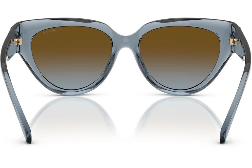 Okulary przeciwsłoneczne Michael Kors Boca Raton MK2241U 401413 Kocie oczy Niebieskie