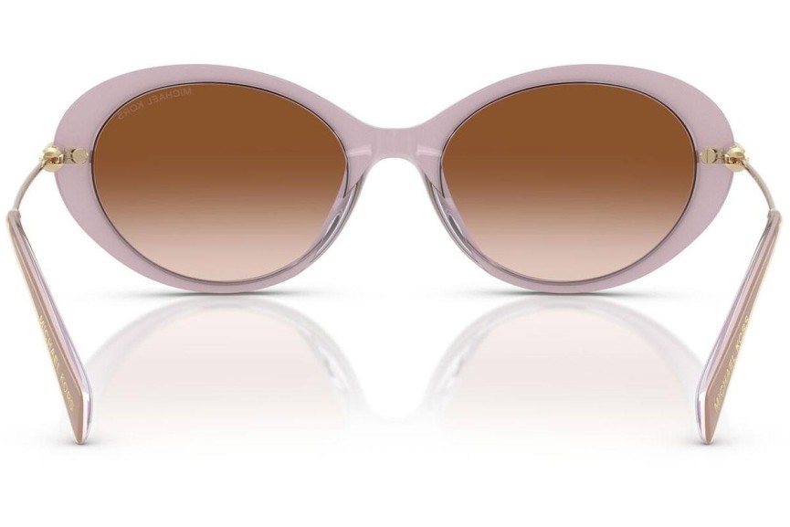 Okulary przeciwsłoneczne Michael Kors Rockaway MK2245U 401513 Owalne Różowe