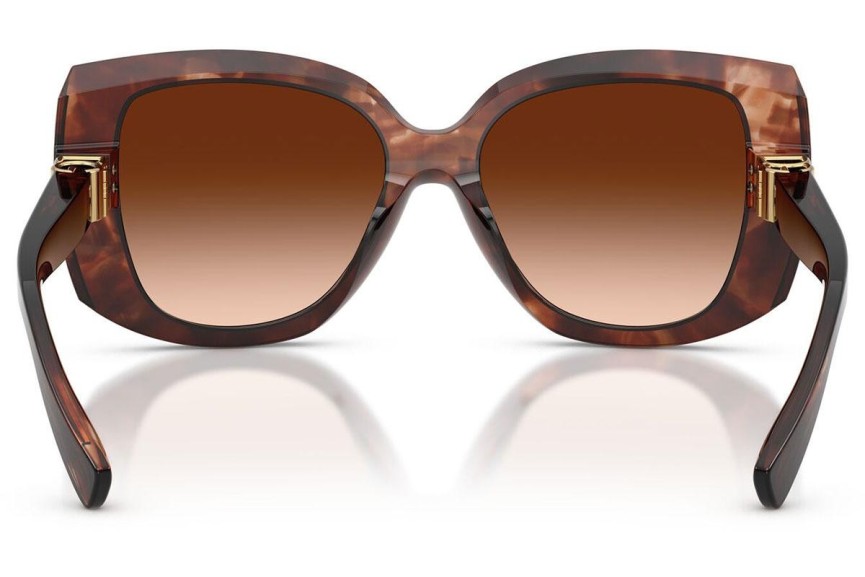 Okulary przeciwsłoneczne Dolce & Gabbana DG4495 322274 Kocie oczy Havana