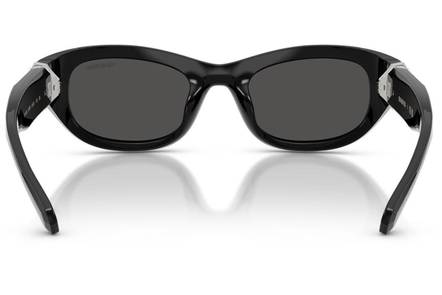 Okulary przeciwsłoneczne Swarovski SK6036U 103887 Owalne Czarne
