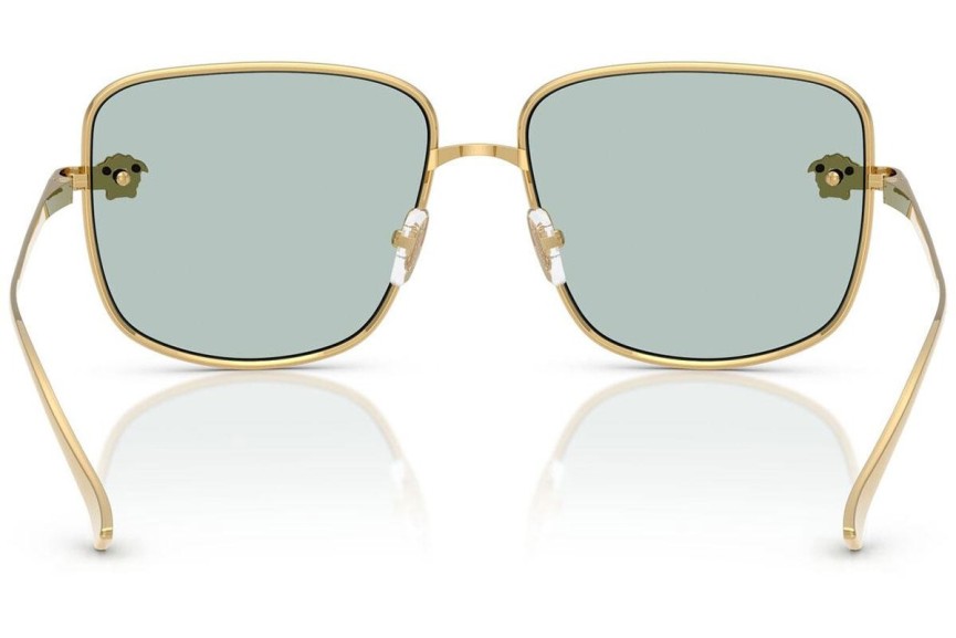 Okulary przeciwsłoneczne Versace VE2282 10029C Kwadratowe Złote