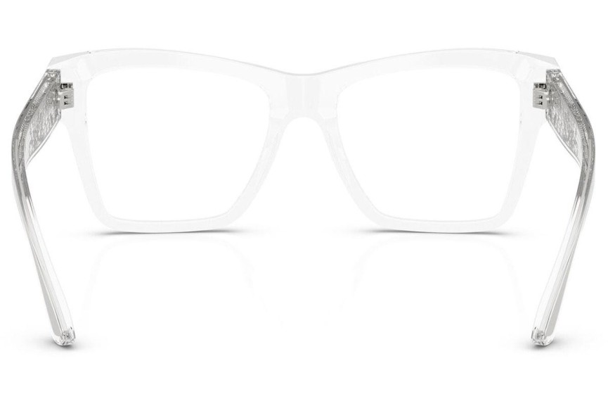Okulary korekcyjne Dolce & Gabbana DG3411 3133 Kwadratowe Przezroczyste