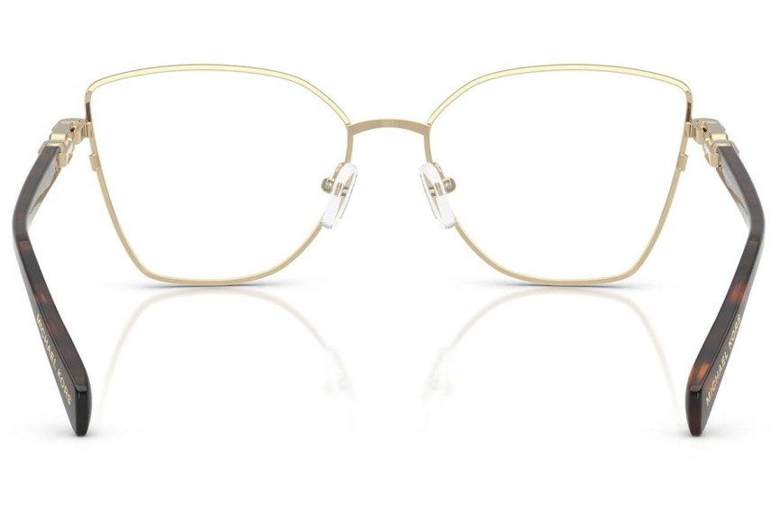 Okulary korekcyjne Michael Kors Nikki Beach MK3090 1014 Kocie oczy Złote