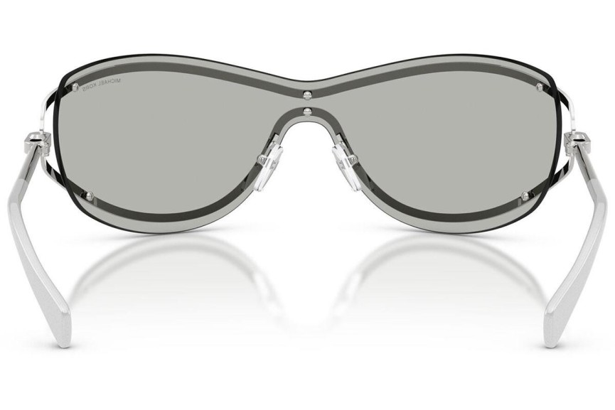 Okulary przeciwsłoneczne Michael Kors La Praia MK1166 19038V Kocie oczy Srebrne