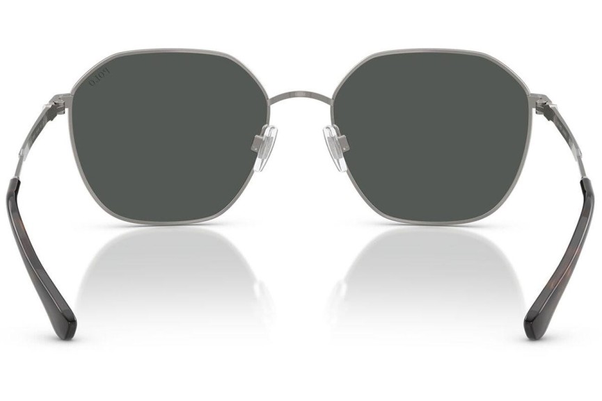 Okulary przeciwsłoneczne Polo Ralph Lauren PH3160 926687 Okrągłe Srebrne