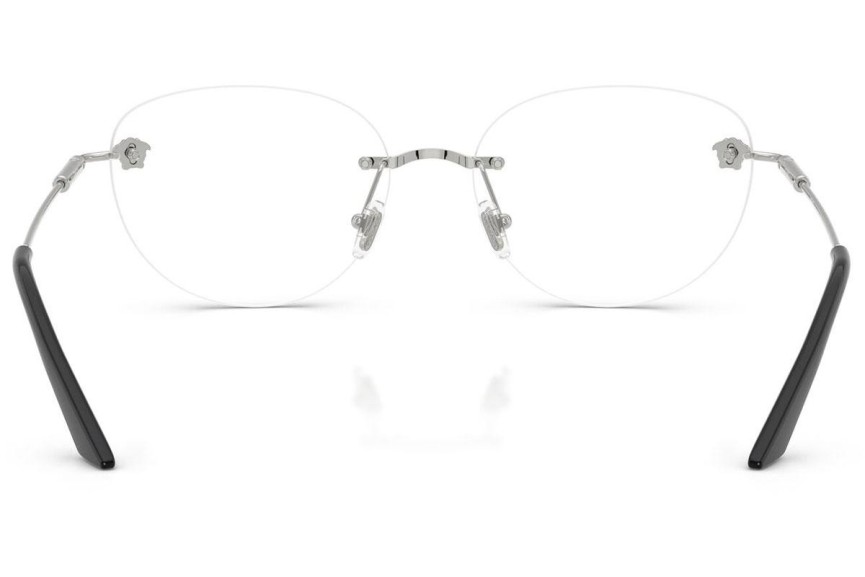 Okulary korekcyjne Versace VE1305 1000 Okrągłe Srebrne