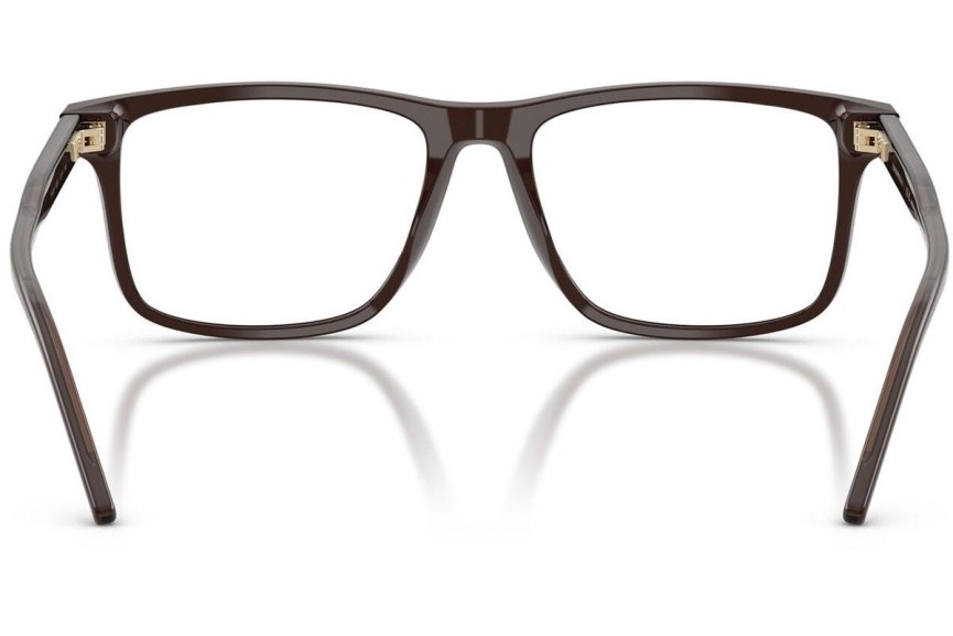 Okulary korekcyjne Emporio Armani EA3257 6255 Kwadratowe Brązowe