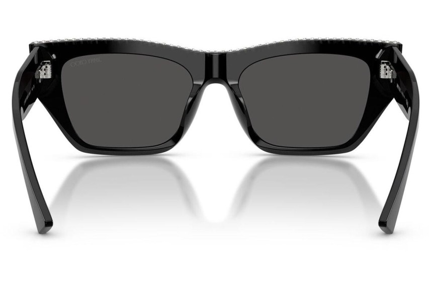 Okulary przeciwsłoneczne Jimmy Choo JC5035B 500087 Kocie oczy Czarne