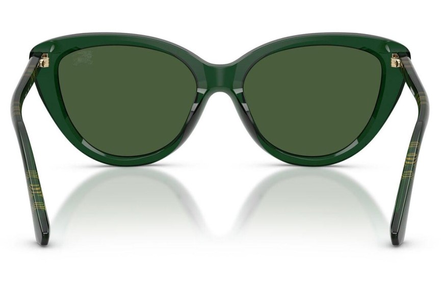 Okulary przeciwsłoneczne Burberry BE4457 416271 Kocie oczy Zielone