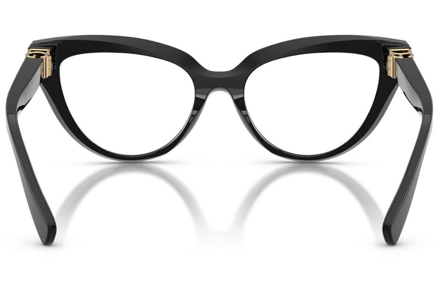 Okulary korekcyjne Dolce & Gabbana DG3414 501 Kocie oczy Czarne
