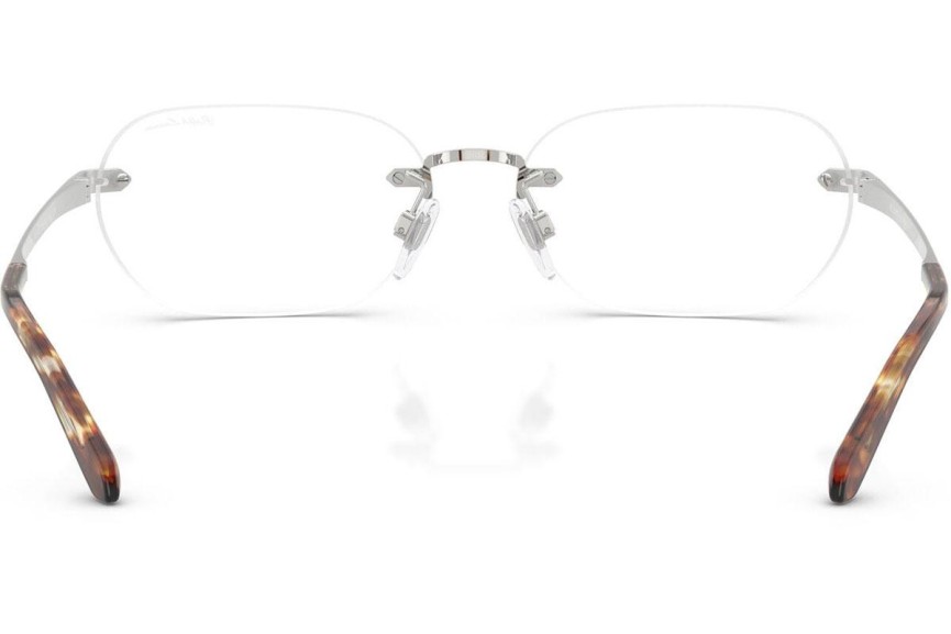 Okulary przeciwsłoneczne Ralph Lauren RL7089 9001SB blue-light [non-prescription] Prostokątne Srebrne