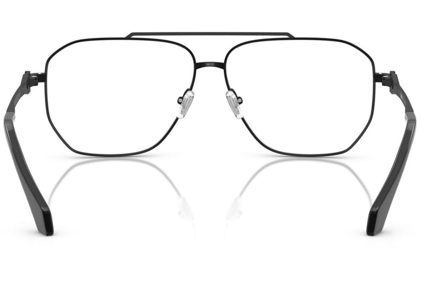Okulary korekcyjne Versace VE1307 1436 Pilotki (Aviator) Czarne