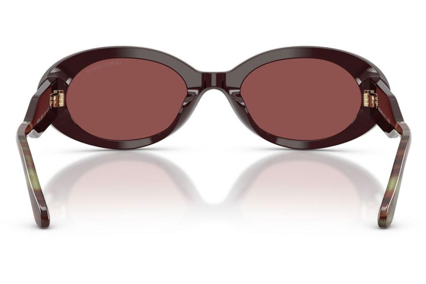Okulary przeciwsłoneczne Giorgio Armani AR8234U 622875 Owalne Fioletowe