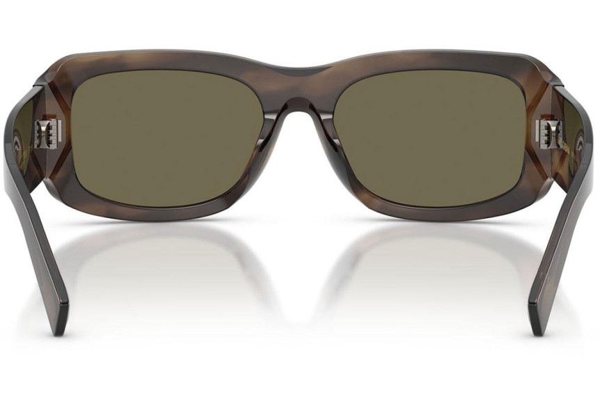 Okulary przeciwsłoneczne Dolce & Gabbana DG4503 3200/3 Prostokątne Brązowe
