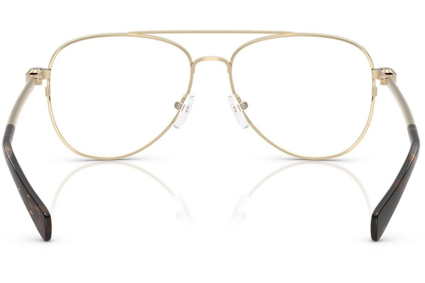 Okulary korekcyjne Michael Kors Sao Paulo MK3089 1014 Pilotki (Aviator) Złote