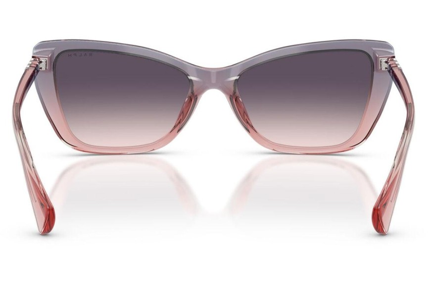 Okulary przeciwsłoneczne Ralph by Ralph Lauren RA5332U 623436 Kocie oczy Fioletowe