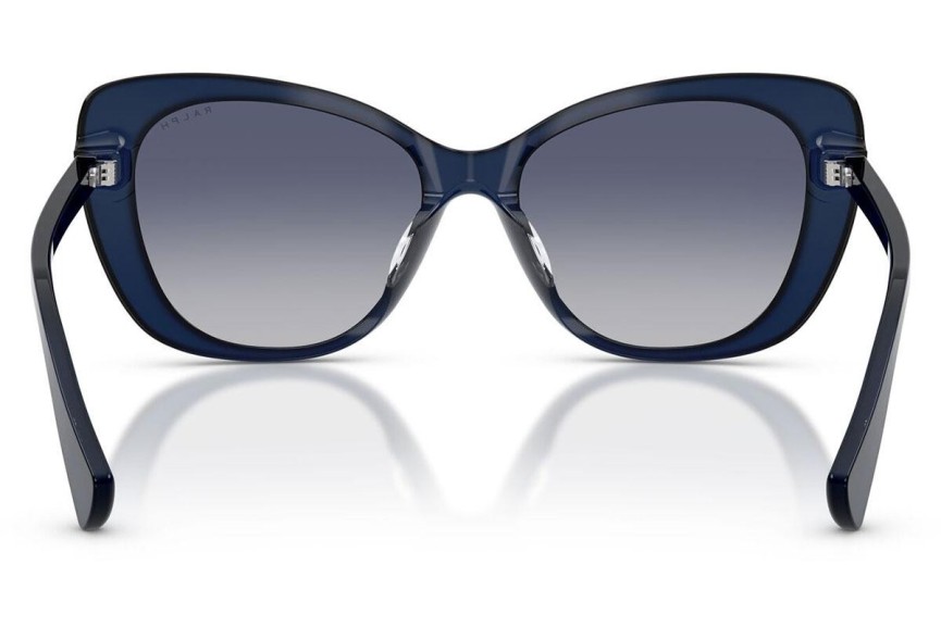 Okulary przeciwsłoneczne Ralph by Ralph Lauren RA5329U 60594L Kocie oczy Niebieskie