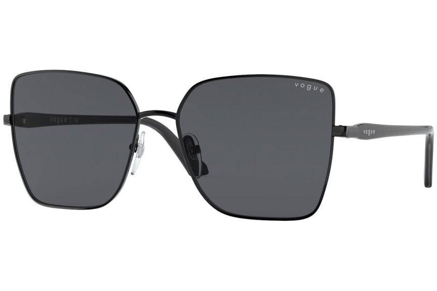 Okulary przeciwsłoneczne Vogue Eyewear VO4199S 352/87 Kocie oczy Czarne