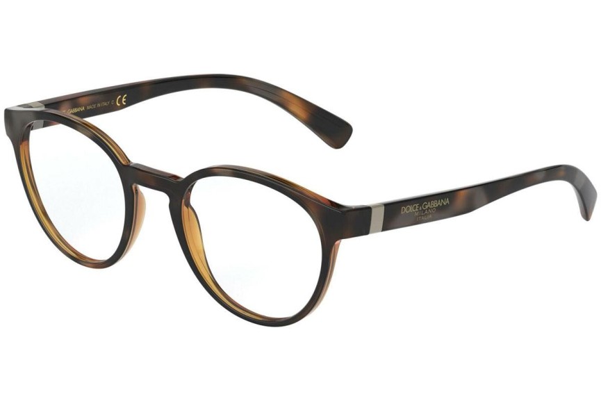 Okulary korekcyjne Dolce & Gabbana DG5046 502 Okrągłe Havana