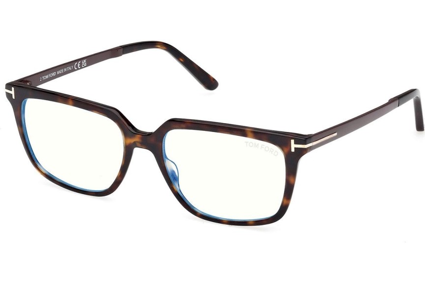 Okulary korekcyjne Tom Ford FT6039-B 052 Prostokątne Havana