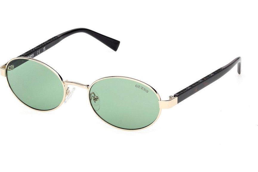 Okulary przeciwsłoneczne Guess GU00232 32N Owalne Złote